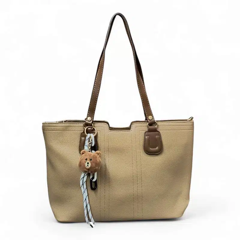 1148 cafe Bolsa de Asa Larga con Correa – Amplia, Cómoda y Súper Funcional - Imagen 1